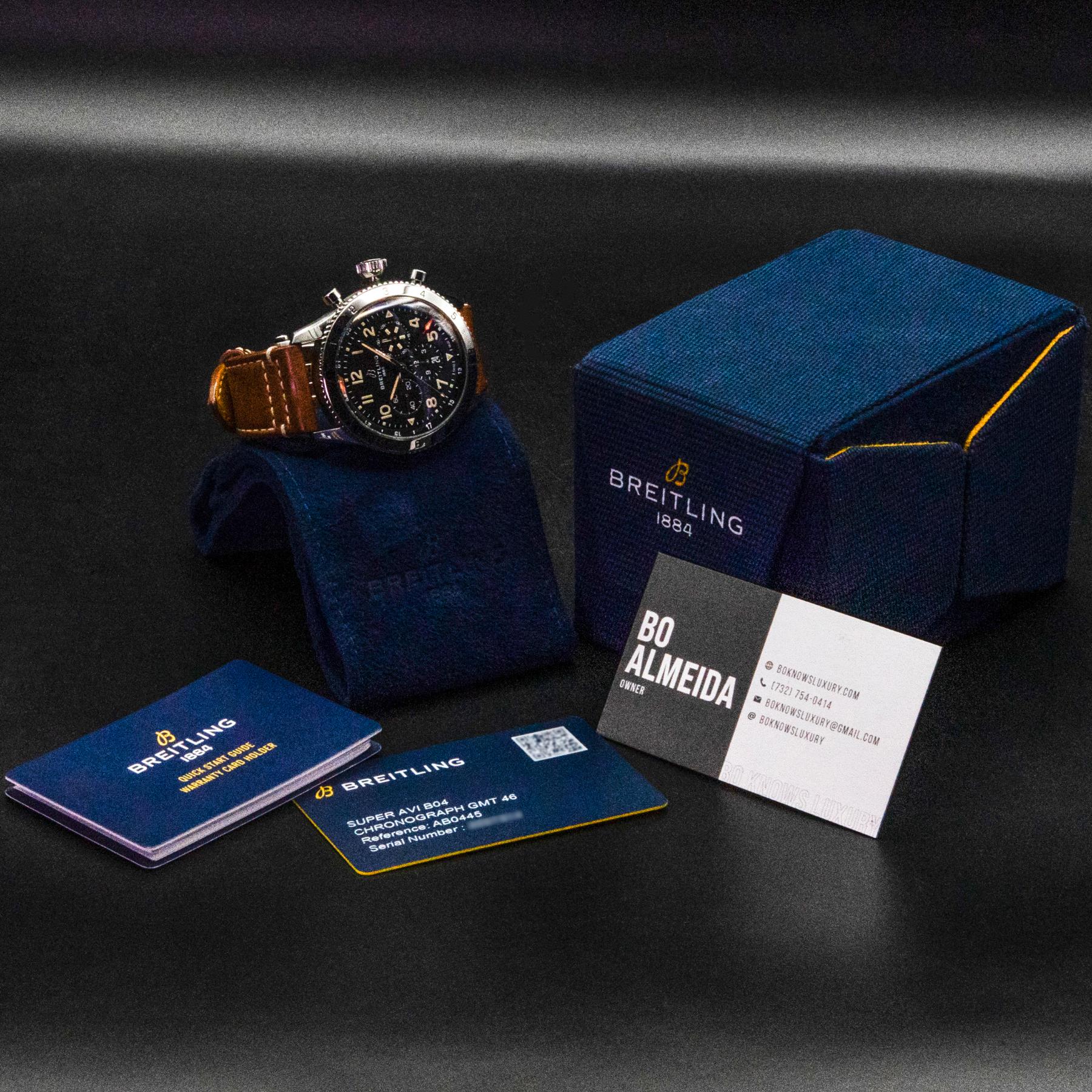 Breitling Super AVI B04 GMT Chrono 46 P-51