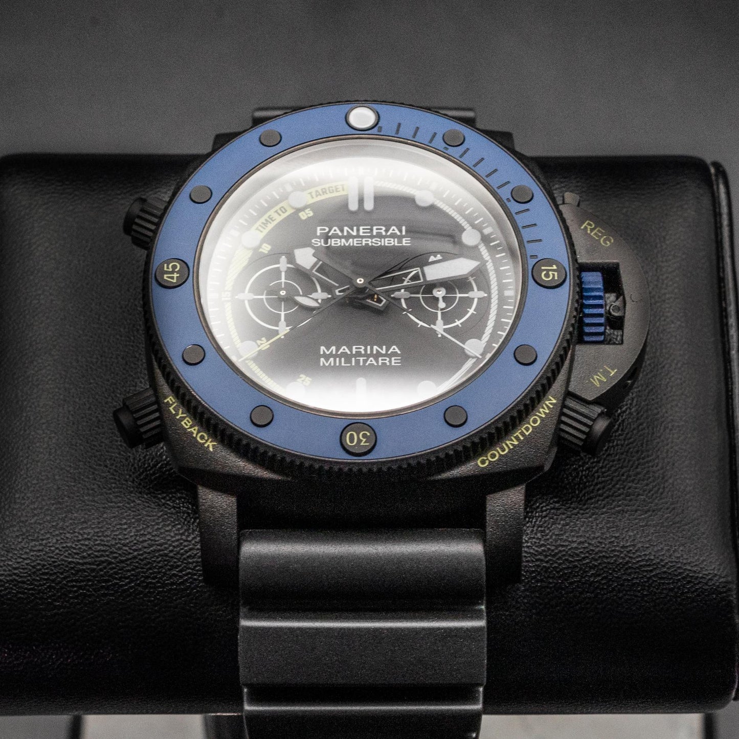 Panerai Submersible Forze Speciali PAM02239 47mm Titanium Black Dial Box Papers