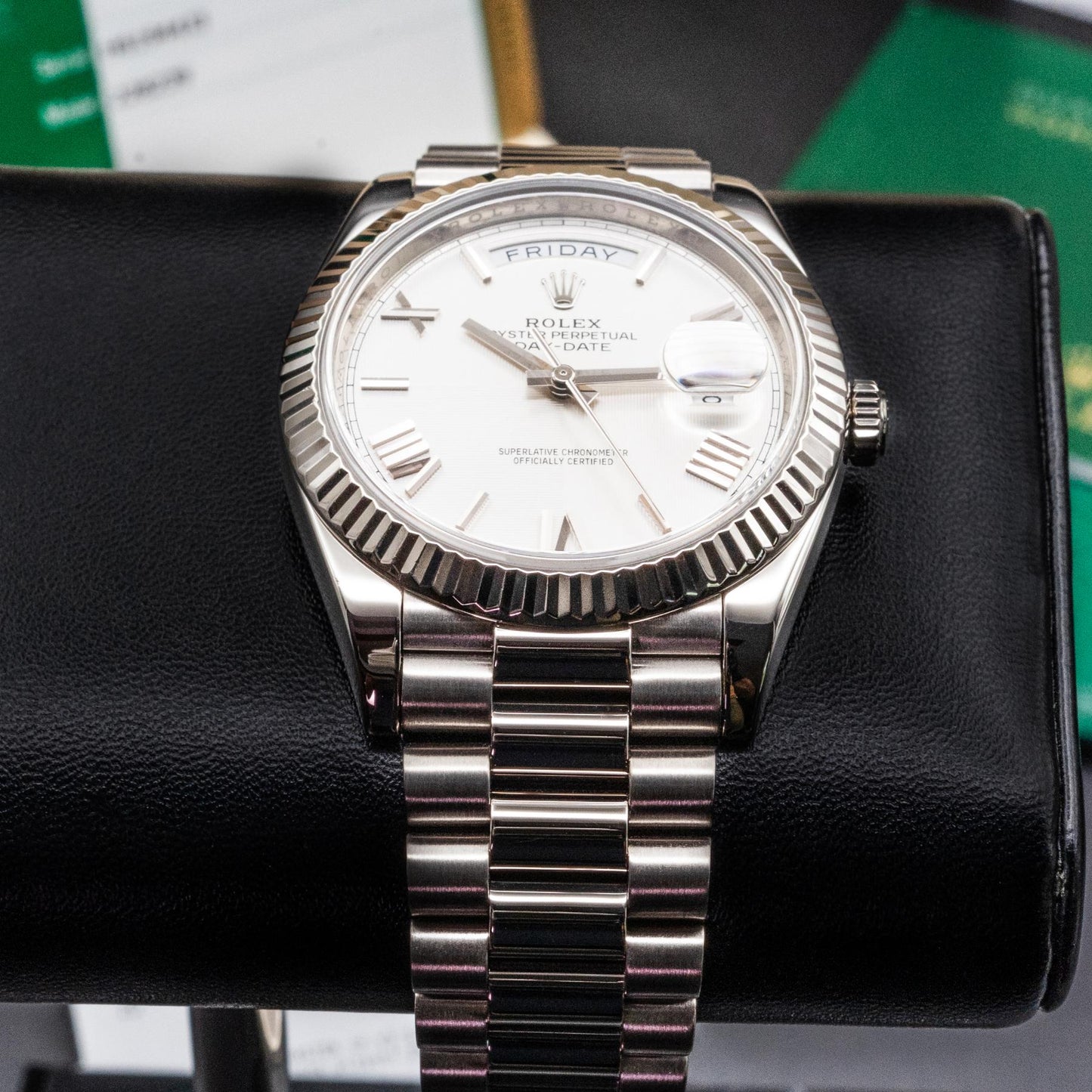 Rolex Day-Date 40 228239 40mm White Gold