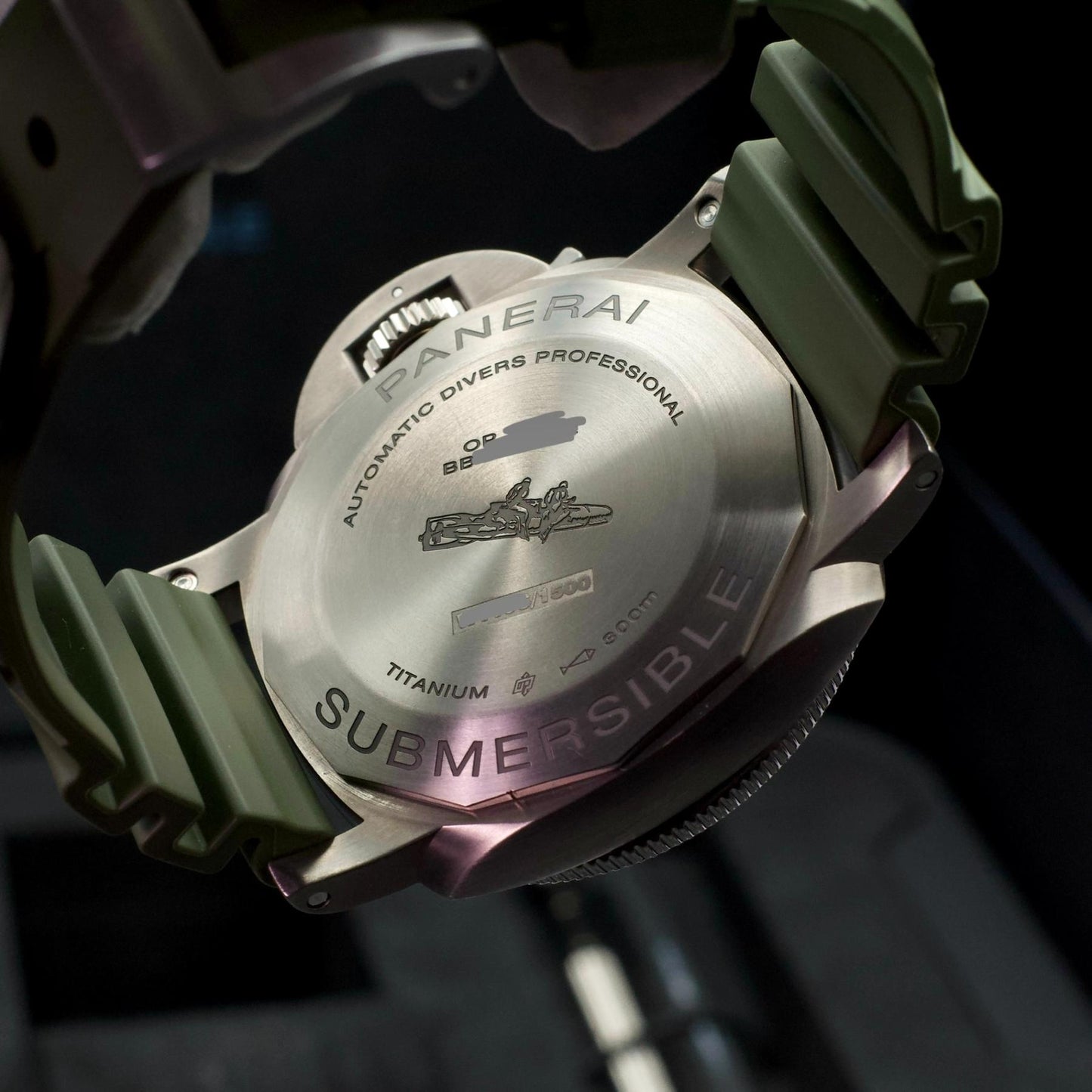 Panerai Luminor Submersible 1950 PAM01305 47mm Titanium Box Papers 2022