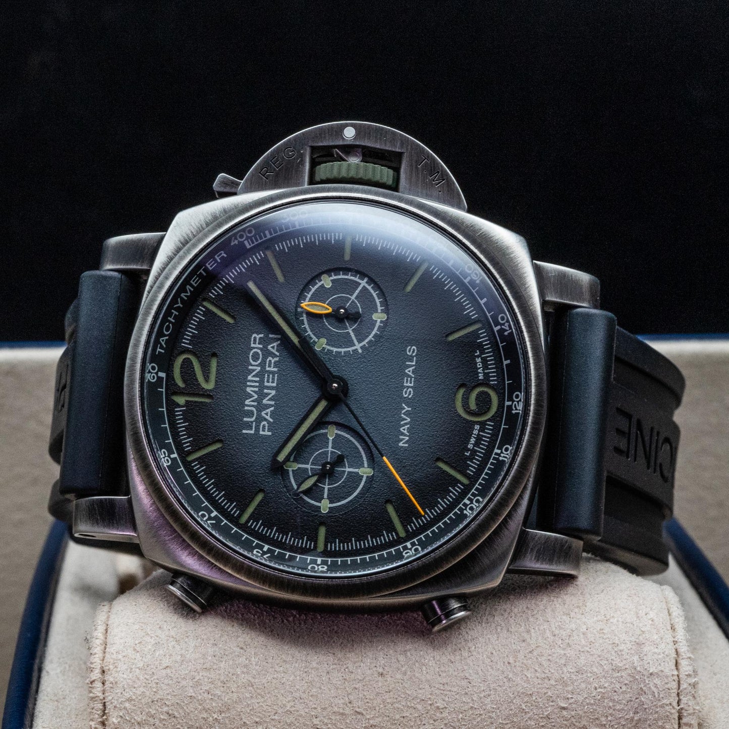 Panerai Luminor Chrono Navy SEALs PAM01409 44mm Steel Grey Dial 2023