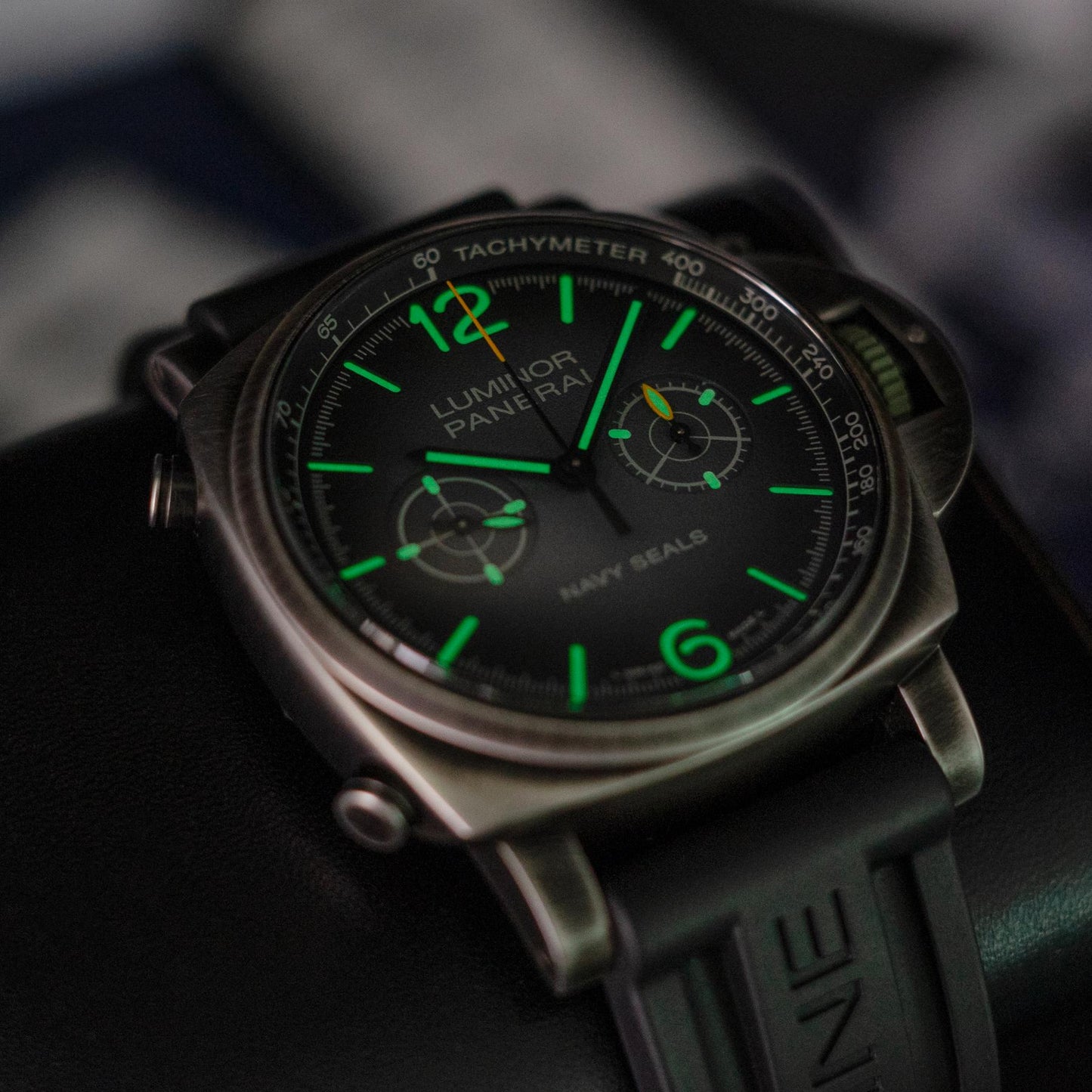 Panerai Luminor Chrono Navy SEALs PAM01409 44mm Steel Grey Dial 2023