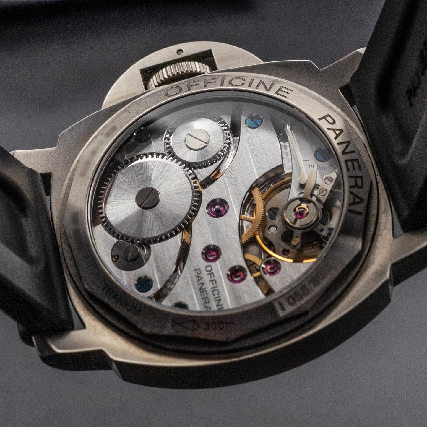Panerai Luminor Marina PAM00177 44mm Titanium Black Dial Box Papers 2006