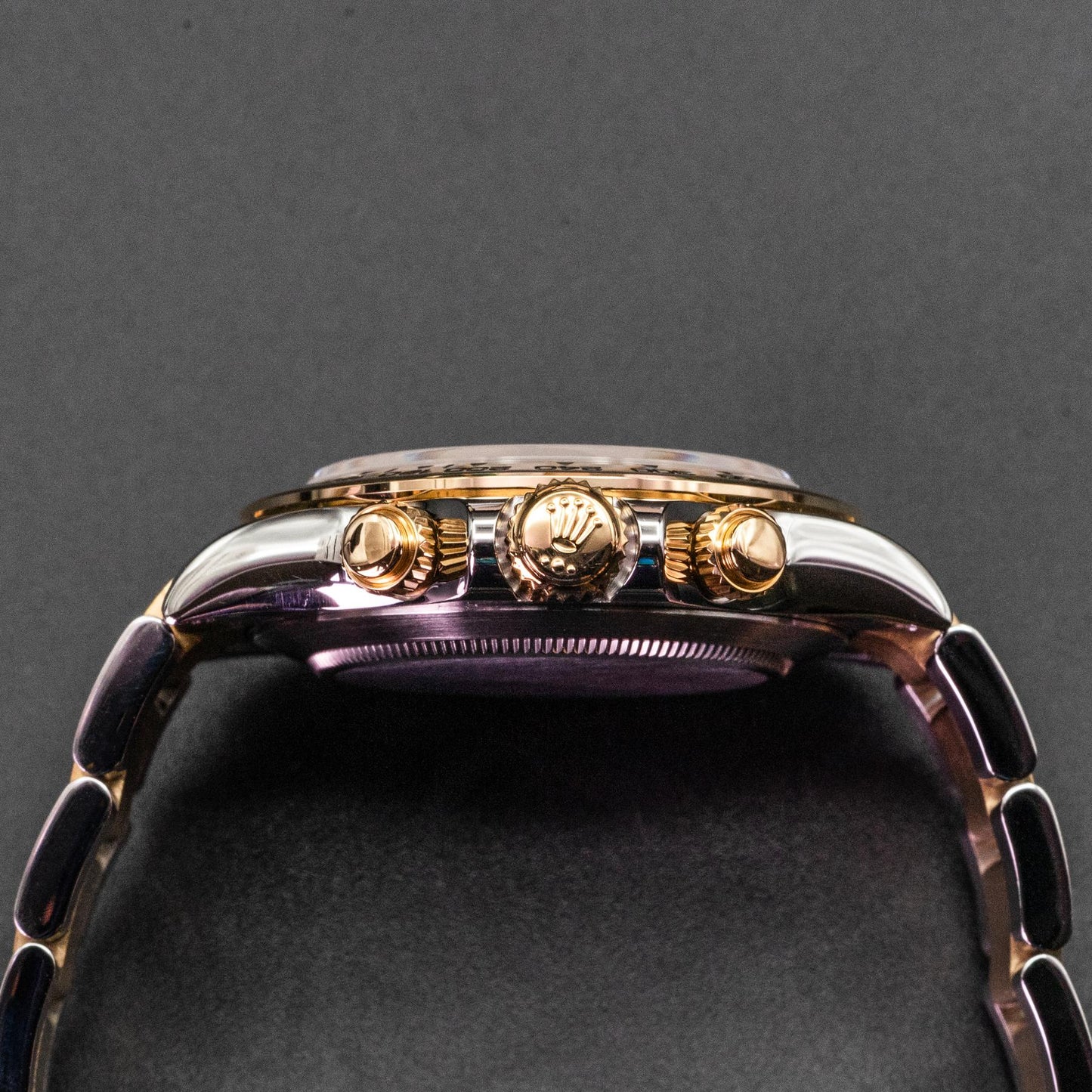 Rolex Cosmograph Daytona 116503 40mm Steel Gold Black Dial Box Papers 2018