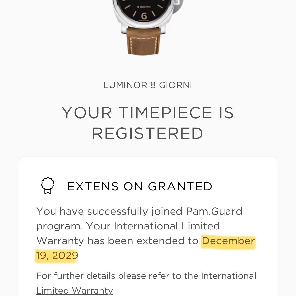 Panerai Luminor 8 Giorni PAM00914 44mm Steel Black Sandwich Dial Box Papers 2021