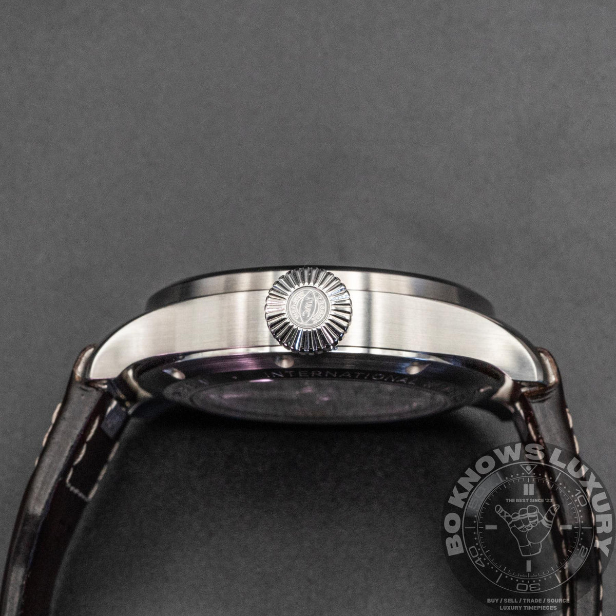 IWC Big Pilot’s Watch 43 IW329301 43mm Steel Black Arabic Dial Box Papers 2025