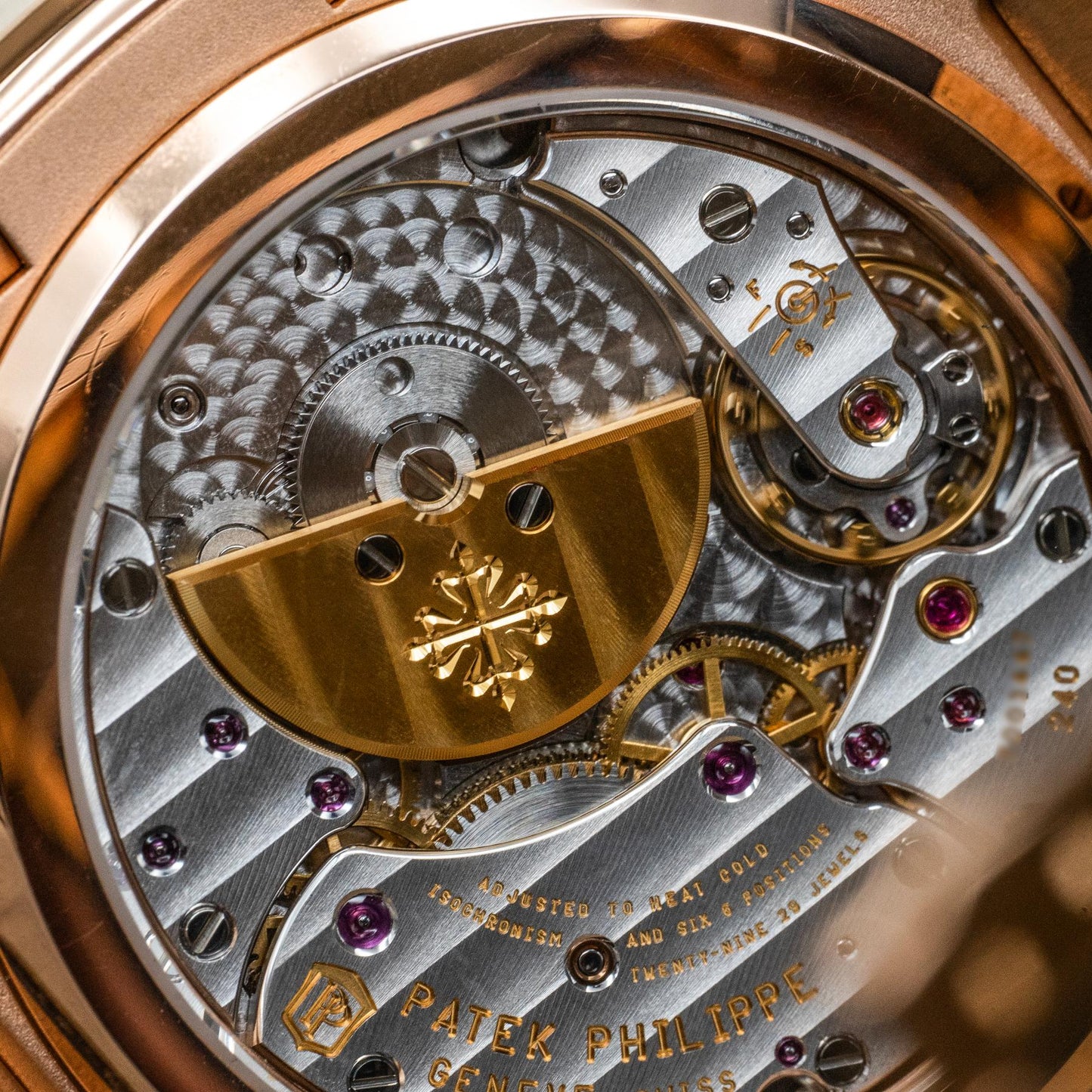 2016 Patek Philippe Nautilus 5712R-001 Rose Gold Brown Dial Movement