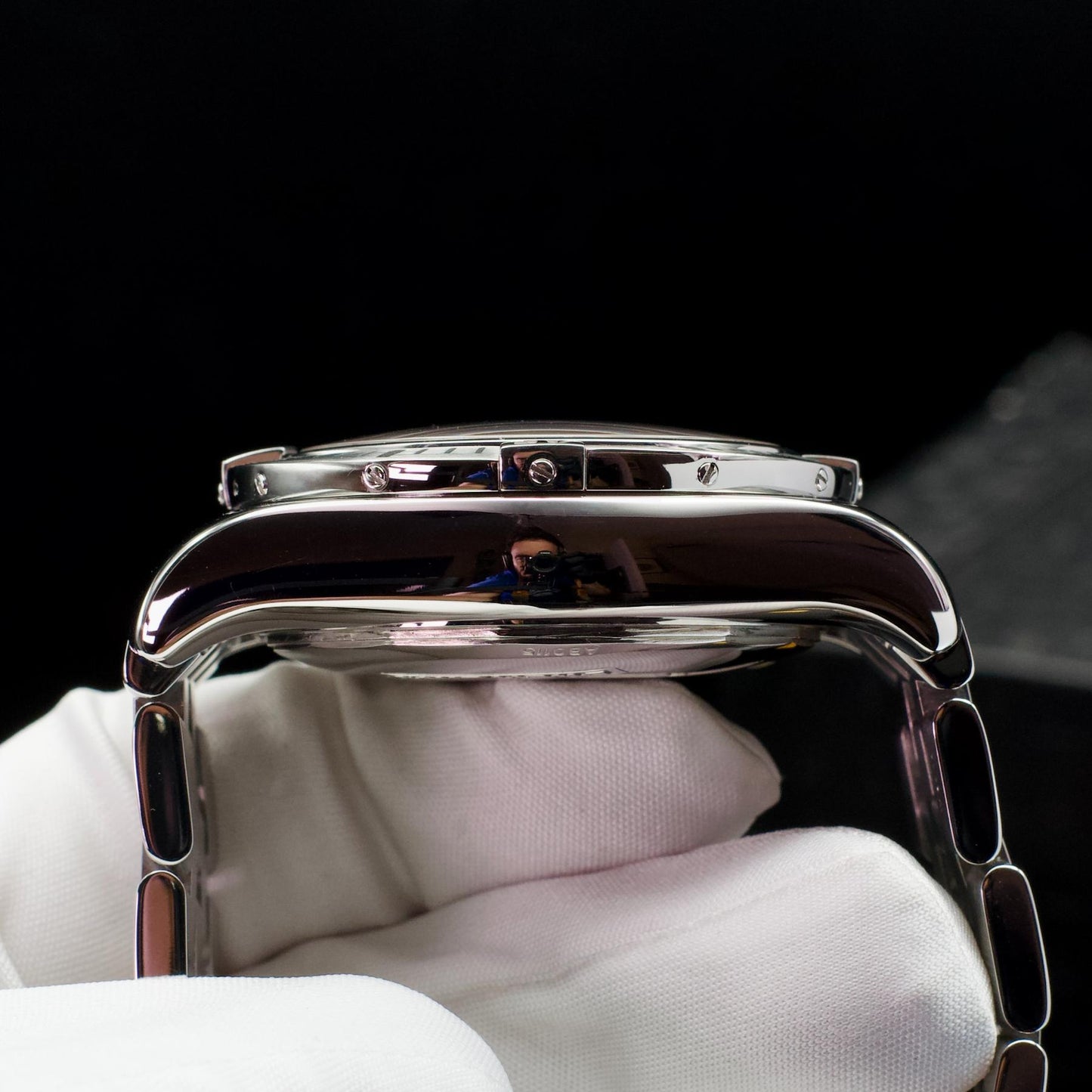 Breitling Chronomat Airborne Special Edition 44mm Black Dial Steel case side view