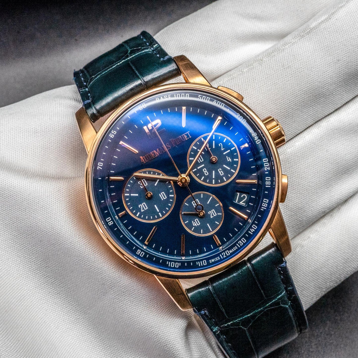Audemars Piguet Code 11.59 26393OR Chronograph 41mm Rose Gold Blue Dial 2020
