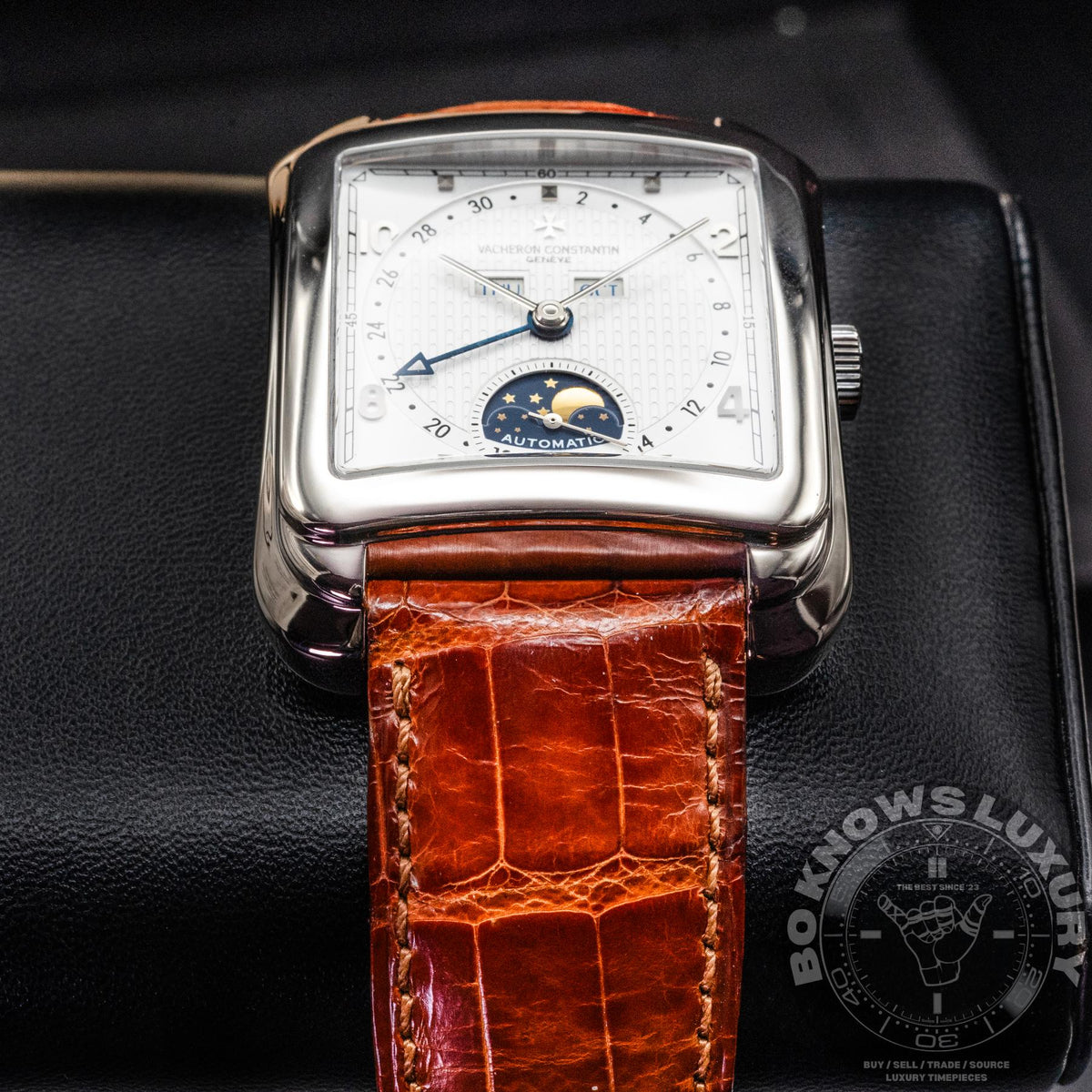 Vacheron Constantin Toledo 1952 47300/000G White Gold Moonphase Box Papers 2004