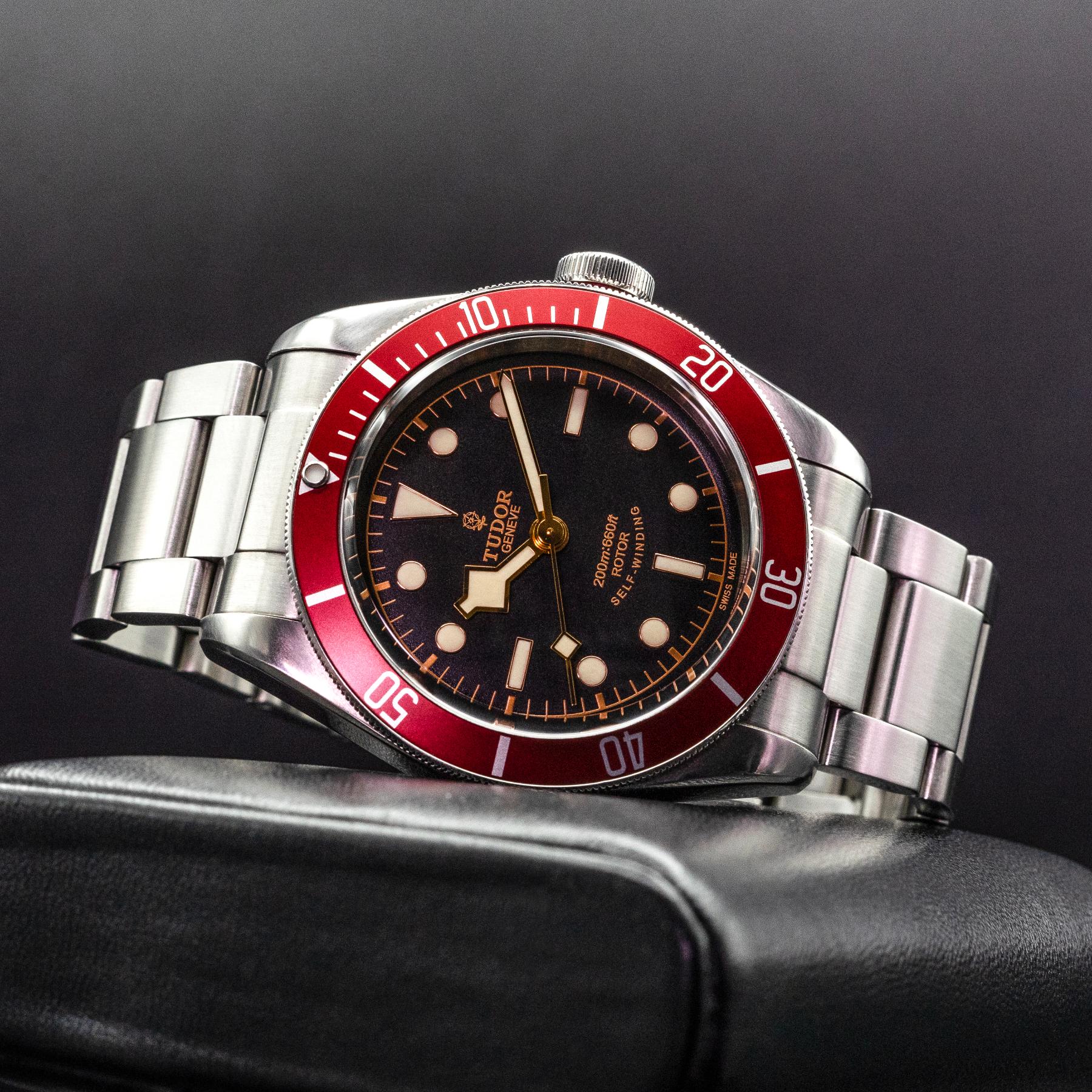 Tudor Black Bay 79220R 41mm Steel Burgundy Bezel