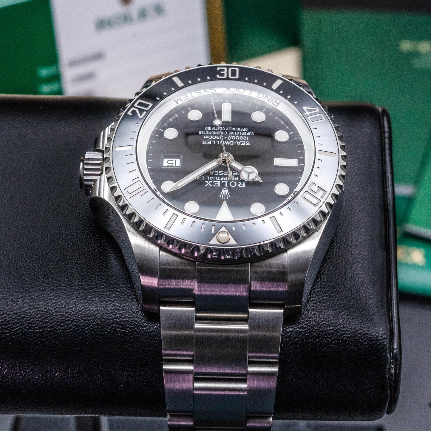 Rolex Sea-Dweller Deepsea 126660 44mm Steel Black Dial Box Papers 2018