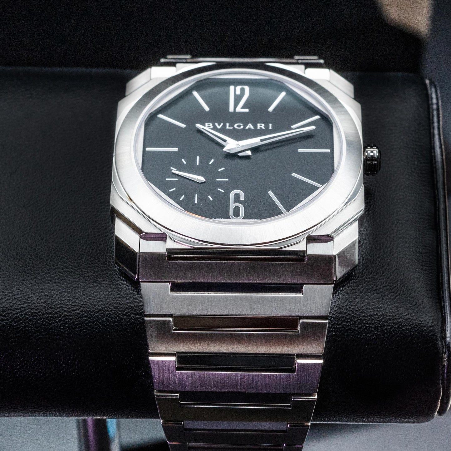 Bvlgari Octo Finissimo Automatic 103297 40mm Steel Black Dial Box Papers 2026
