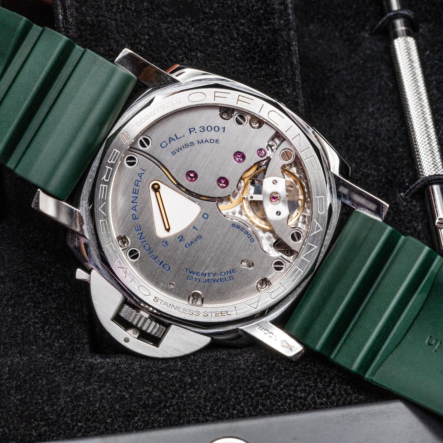 Panerai Luminor Marina 1950 3 Days PAM00422 47mm Steel Black Dial Papers 2014