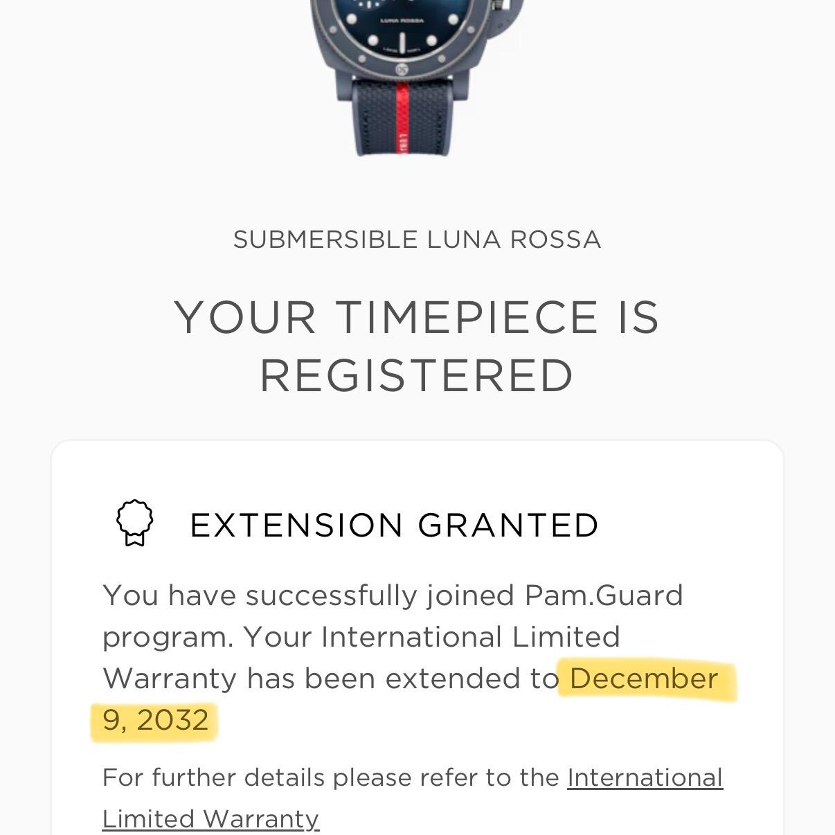 Panerai Submersible Luna Rossa PAM01466 44mm Ti-Ceramitech Blue Box Papers 2024