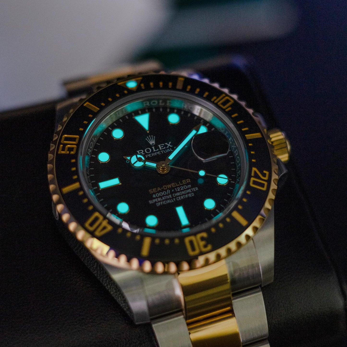 Rolex Sea-Dweller 126603 43mm Two-Tone Yellow Gold Black Dial Box Papers 2022