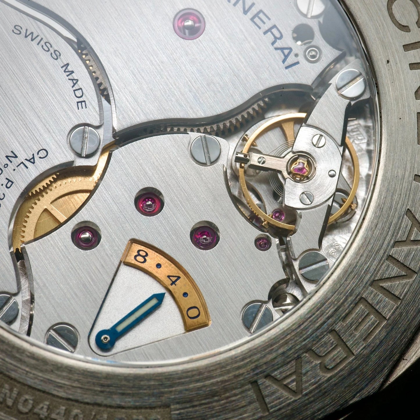 Panerai Luminor 1950 Left-Handed 8 Days Titanio Brown Dial Full Set 47 PAM00368