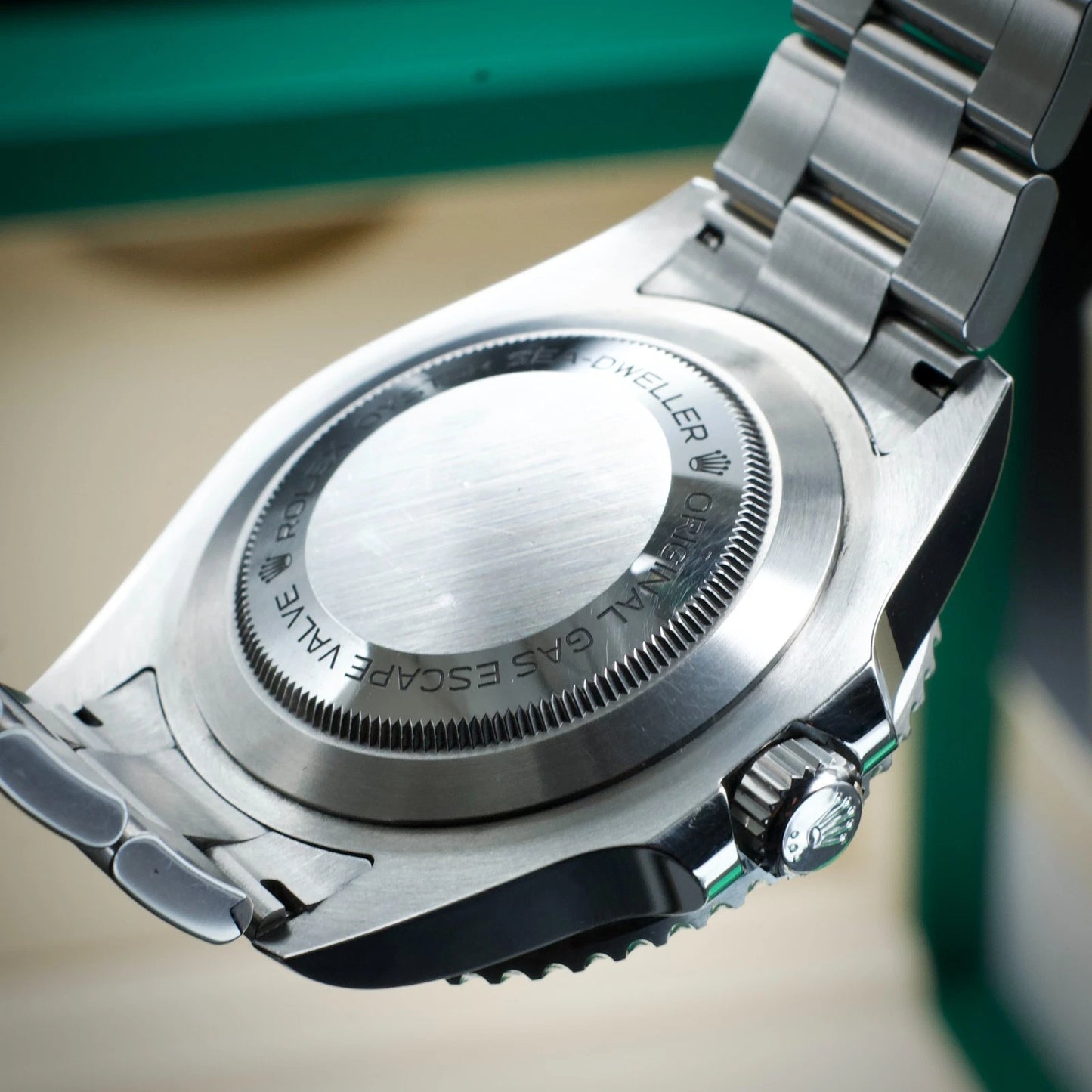 Rolex Sea-Dweller Stainless Steel Black Dial on Oyster SD43 43mm Box and Papers