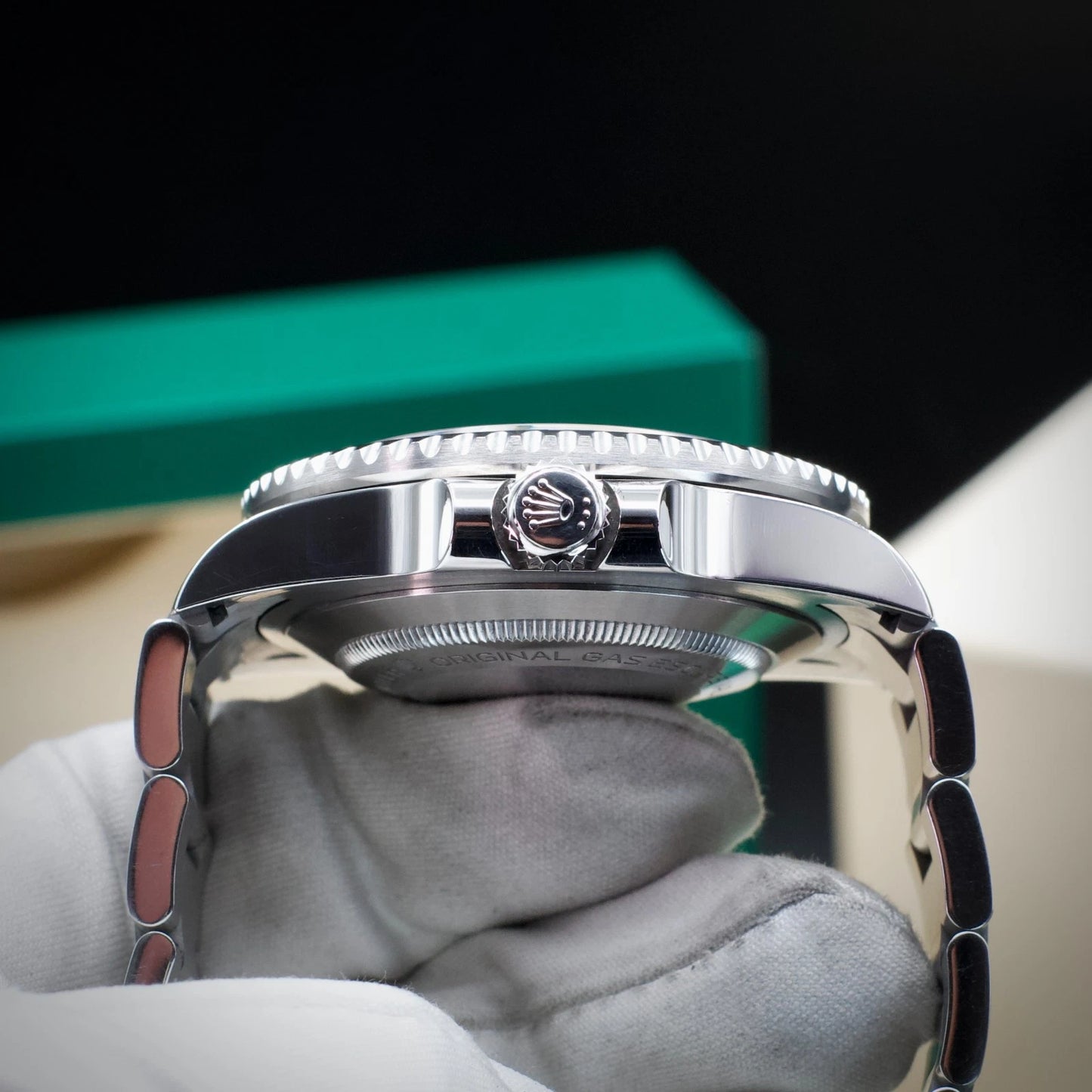 Rolex Sea-Dweller Stainless Steel Black Dial on Oyster SD43 43mm Box and Papers